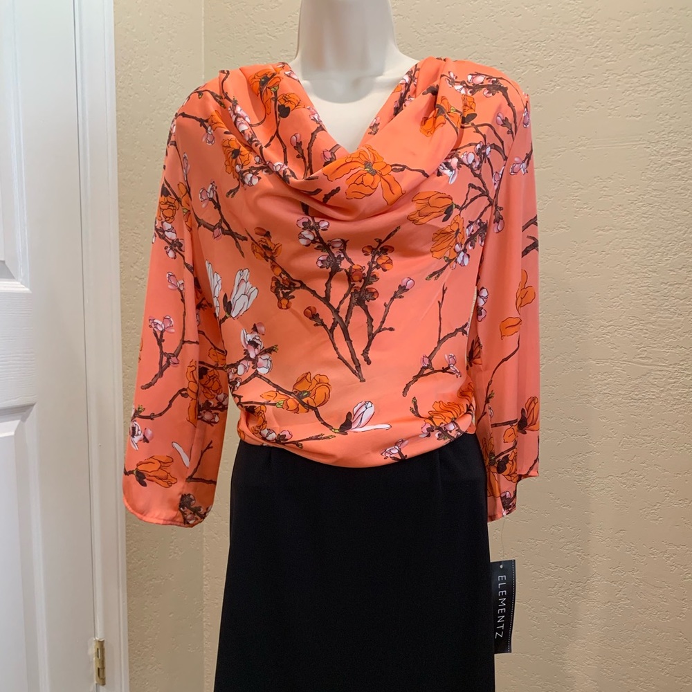 Coral Blouse